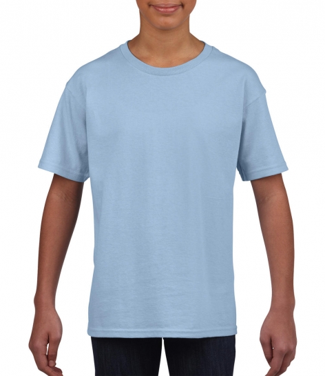 Koszulki Gildan 64000B kolor Light Blue