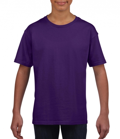 Koszulki Gildan 64000B kolor Purple