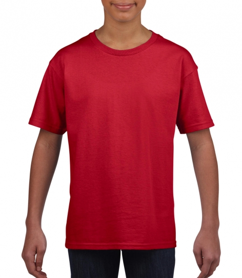 Koszulki Gildan 64000B kolor Red