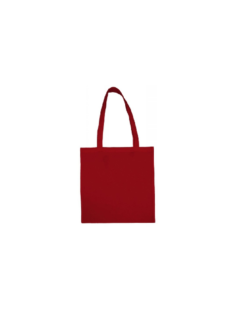 Bawełniane torby na zakupy kolor red