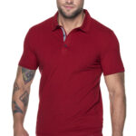 Polo w kolorze czerwonym Mars Promostars