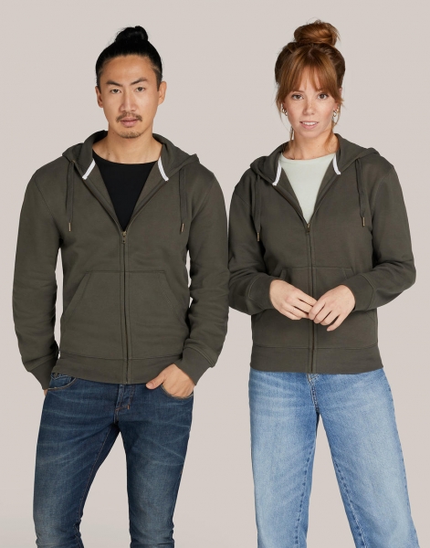 Bluzy unisex z kapturem i zamkiem od marki SG Signature