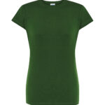 T-Shirt damski JHK w kolorze bottle green