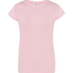 Różowa koszulka od JHK w wersji damskiej