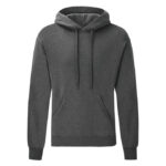 Dark heather grey- bluza Fruit Of The Loom